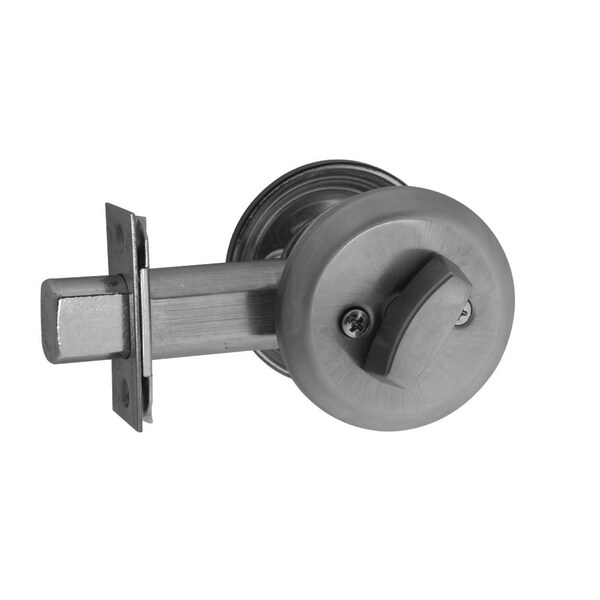 Cylindrical, Thumbturn x Blank, 605 Bright Brass, 2-3/4 Backset